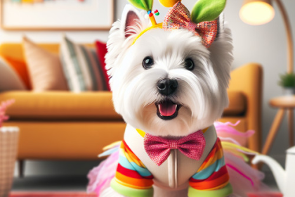 An image illustrating Ideas de disfraces divertidos para Westies