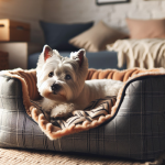An image illustrating Cómo elegir la mejor cama para tu Westie