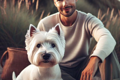 An image illustrating Cómo enseñar a tu Westie a quedarse quieto