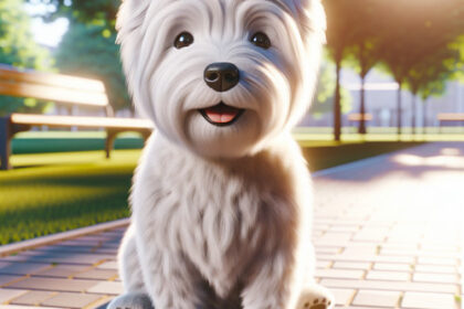 An image illustrating Cómo enseñar a tu Westie a quedarse quieto