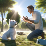 An image illustrating Cómo enseñar a tu Westie a quedarse quieto