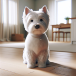 An image illustrating Cómo enseñar a tu Westie a quedarse quieto