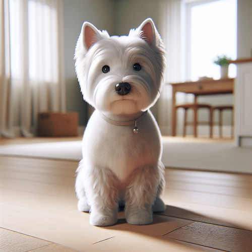 An image illustrating Cómo enseñar a tu Westie a quedarse quieto