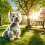 An image illustrating Cómo enseñar a tu Westie a quedarse quieto