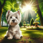 An image illustrating Cómo enseñar a tu Westie a quedarse quieto