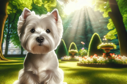 An image illustrating Cómo enseñar a tu Westie a quedarse quieto