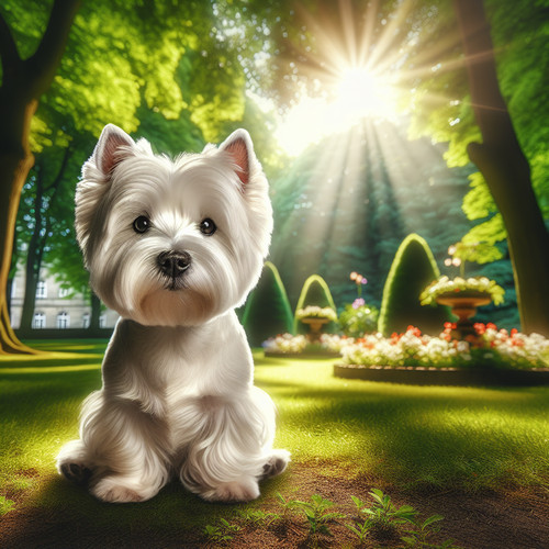 An image illustrating Cómo enseñar a tu Westie a quedarse quieto