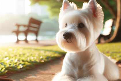 An image illustrating Cómo enseñar a tu Westie a quedarse quieto