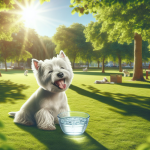 An image illustrating Cómo proteger a tu Westie del calor en verano