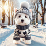 An image illustrating Cómo cuidar a tu Westie en invierno