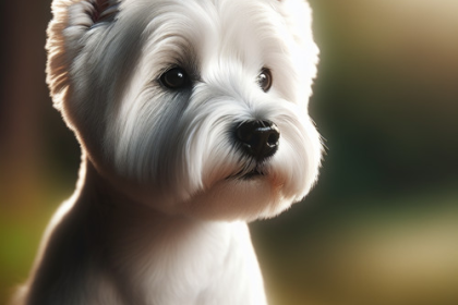 An image illustrating Cómo identificar un Westie de pura raza