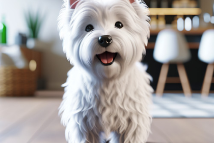 An image illustrating Cómo reducir el olor del pelaje en Westies