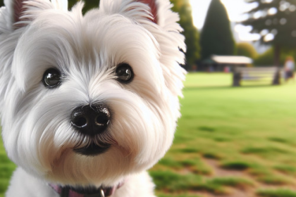 An image illustrating Qué hacer si tu Westie tiene manchas en los ojos