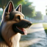 An image illustrating Qué hacer si tu Pastor Alemán tiene mal olor corporal