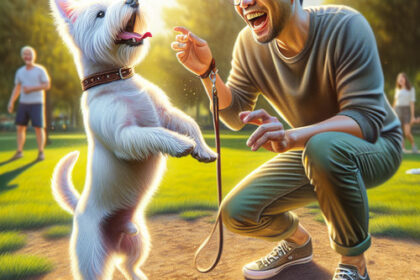 An image illustrating Cómo enseñarle trucos divertidos a tu Westie