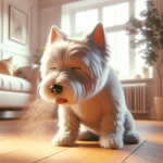 An image illustrating Qué significa si tu Westie estornuda mucho