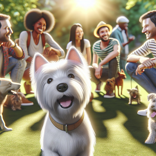 An image illustrating Cómo socializar correctamente a tu Westie