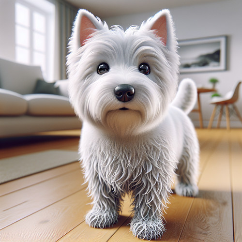 An image illustrating Cómo limpiar las manchas de lágrimas en Westies