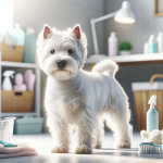 An image illustrating Qué hacer si tu Westie tiene olor fuerte a humedad