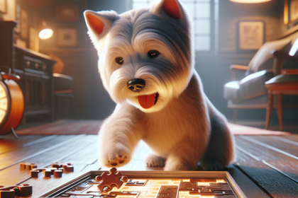 An image illustrating Ejercicios mentales para un Westie inteligente