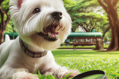 An image illustrating Cómo enseñarle a tu Westie a buscar objetos