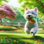 An image illustrating Cómo enseñar a tu Westie a traer la pelota