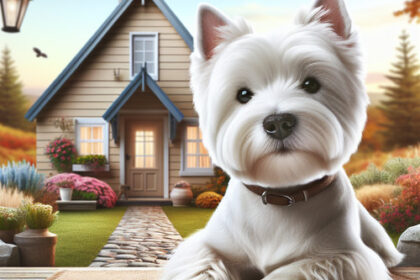 An image illustrating Cómo corregir la agresividad territorial en un Westie