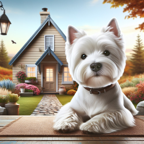 An image illustrating Cómo corregir la agresividad territorial en un Westie