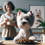 An image illustrating Qué hacer si tu Westie gruñe cuando come