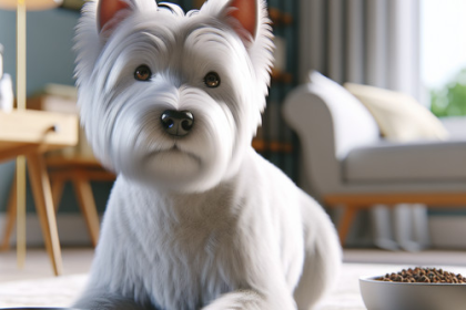 An image illustrating Cómo detectar un problema digestivo en un Westie