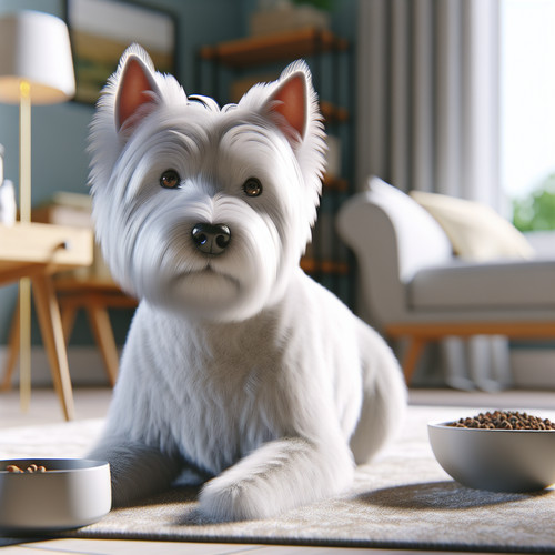 An image illustrating Cómo detectar un problema digestivo en un Westie