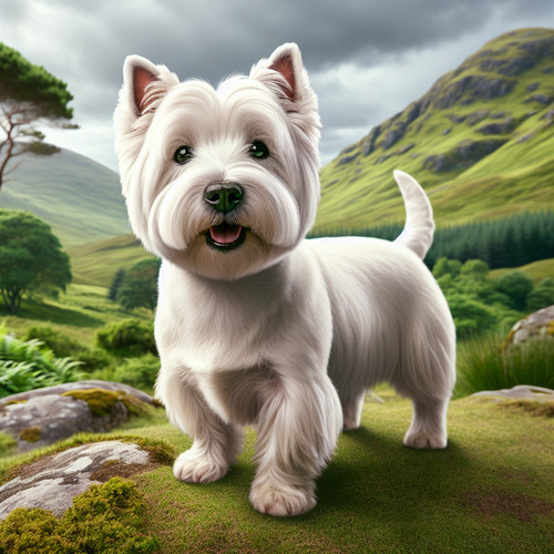 An image illustrating El origen escocés del West Highland White Terrier