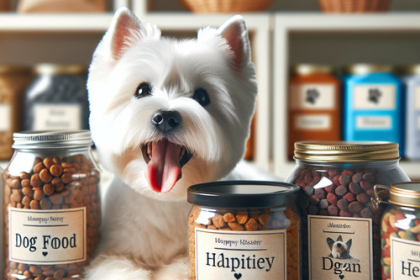 An image illustrating Cómo leer las etiquetas de comida para perros pensando en Westies