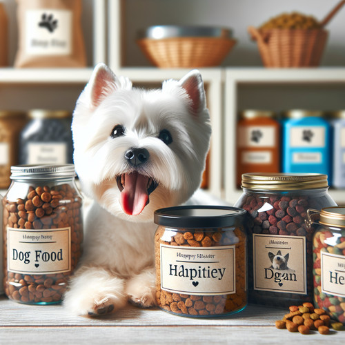 An image illustrating Cómo leer las etiquetas de comida para perros pensando en Westies