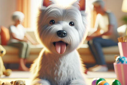 An image illustrating Cómo estimular la mente de un Westie mayor