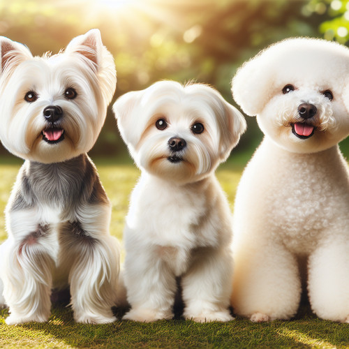 An image illustrating Diferencias entre Westie, Maltés y Bichón Frisé