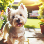 An image illustrating Cuándo esterilizar o castrar a un Westie y qué beneficios tiene