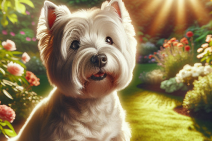 An image illustrating Cómo cuidar a un Westie senior