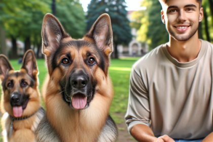 An image illustrating Cómo reforzar el entrenamiento de obediencia en Pastor Alemán adulto