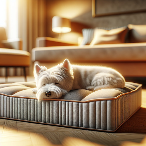 An image illustrating Mejores camas ortopédicas para Westies