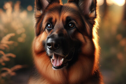 An image illustrating Qué suplementos naturales ayudan a fortalecer el pelo del Pastor Alemán