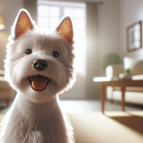 An image illustrating Cómo limpiar las orejas de un Westie correctamente