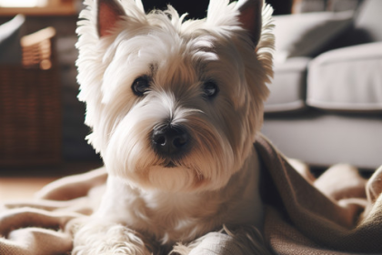 An image illustrating Cómo detectar signos de dolor en un Westie