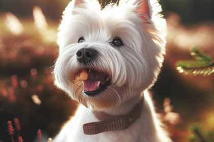 An image illustrating Cómo proteger a tu Westie de las pulgas y garrapatas