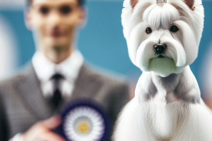 An image illustrating Cómo entrenar a tu Westie para concursos o exposiciones