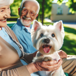 An image illustrating Por qué los Westies son ideales para personas mayores