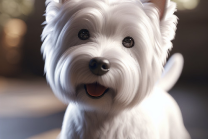 An image illustrating Cómo hidratar la piel seca de un Westie naturalmente