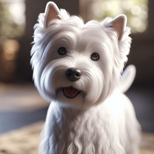 An image illustrating Cómo hidratar la piel seca de un Westie naturalmente