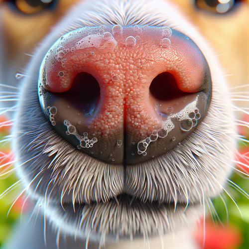 An image illustrating Cómo mantener el área del hocico libre de manchas