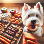 An image illustrating Cómo hacer golosinas caseras saludables para Westies